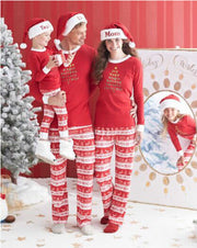 Fashionable Simple Printed Christmas Parent-child Wear Lakhufashion