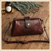 MAHEU 2020 Newest Designer Woman Bags Handmade Genuine Leather Ladies Shoulder Bag Crossbody Female Bags Soft Skin doctor bag - Lakhufashion