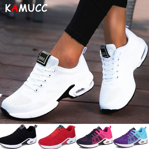 Women's Ladies Wedges Sneakers Sequins Shake Shoes Fashion Girls Sport Shoes Women Sneakers Woman Sneakers Shoes 2019 White Shoe - Lakhufashion