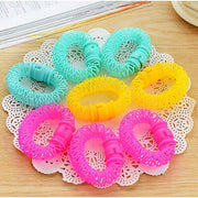 8 Pcs/Lot Magic Curler Hair Rollers Curls Roller Lucky Donuts Curly Hair Styling Make Up Tools Accessories For Woman Lady - Lakhufashion