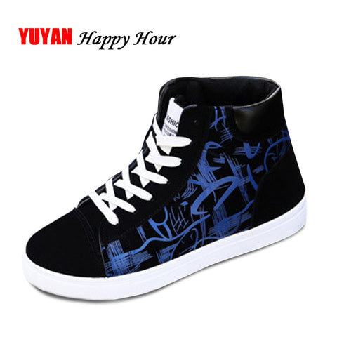 Fashion Sneakers Men Canvas Shoes Breathable Cool Street Shoes Male Brand Sneakers Black Blue Red Mens Causal Shoes A305 - Lakhufashion