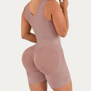 Women'S 3-Breast Belt Bra Shaper Lace Shaper Slimming Shorts Bodyshaper